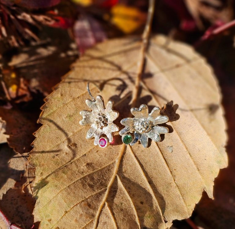 Celestial necklace with 9ct gold and silver 9ct gold and silver celestial necklace, tanzanite, amethyst, isobel-kelly-jewellery.co.uk/